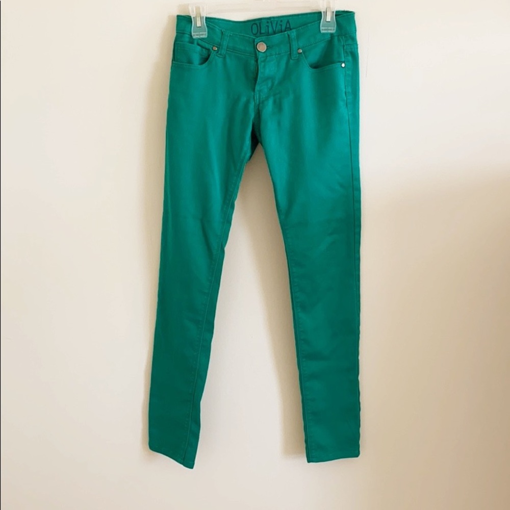 Delia’s Green Jeggings